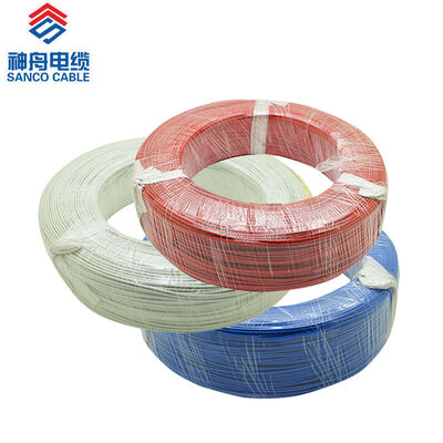 کیفیت  7 Strands Tinned Plated Copper Tefzel ETFE Insulation Wire کارخانه