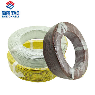 کیفیت  Tinned  Copper Heat Resistant ETFE Tefzel Insulated Wire کارخانه
