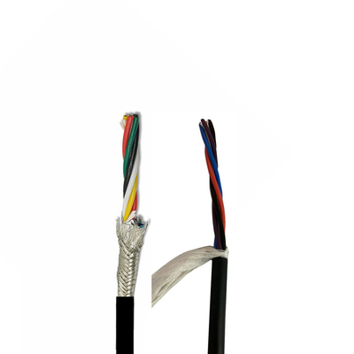 کیفیت  High Flex Robotic Cable Multi Core Electrical Cable ETFE Insulation PUR Jacket کارخانه