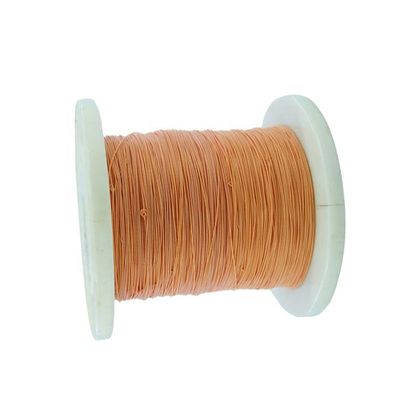 42 Strands 0.08mm Chemical Resistant PTFE Insulated Silver Plated Copper Wire for High Temperature Applications