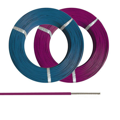 سیم عایق پیفا مس نقره ای با دمای بالا با اندازه های AWG متعدد AC600V نامگذاری شده و گزینه های هسته 1-5