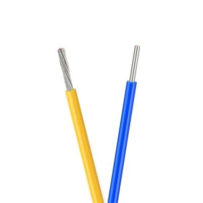 سیم عایق‌شده با PFA با محدوده دمایی وسیع (-60 تا +250 درجه سانتیگراد) و مقاومت شیمیایی برای کاربردهای اصطکاک کم