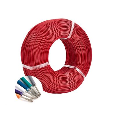 مقاومت گرما 600 ولت سیم عایق PFA با رسانای رشته ای نقره ای در 16 18 26 گج