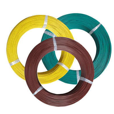 0.35mm2 سیم عایق PFA با ولتاژ نامی AC600V و 1-5 گزینه هسته ای برای کاربردهای دمای بالا