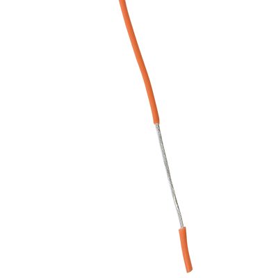 19 رشته سیم گرمایشی PFA مس نقره ای با ولتاژ نامی AC600V و چندین اندازه AWG