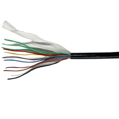 11 هسته قوطی شده چسبیده مس Tefzel عایق TPU جلیقه کابل 600V نامگذاری شده