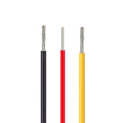 سیم مسی قلع اندود 14-20 AWG با مقاومت در برابر تشعشع و ولتاژ نامی 600 ولت، سیم تفزل عایق شده با ETFE