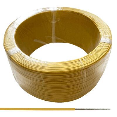 22AWG Tinned Plated Copper Tefzel Wire with High Temperature Resistance and Stranded Conductor